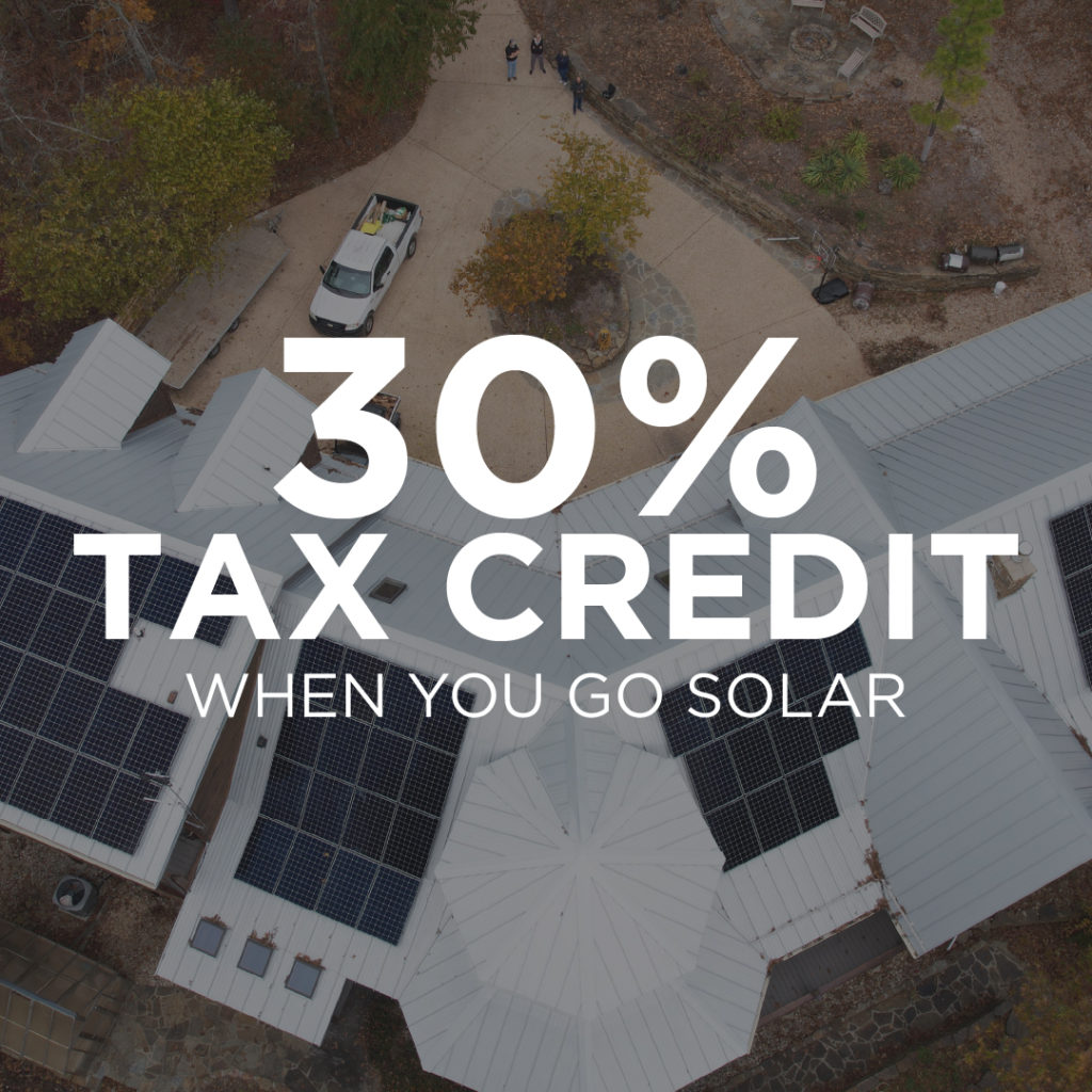 30% solar tax credit