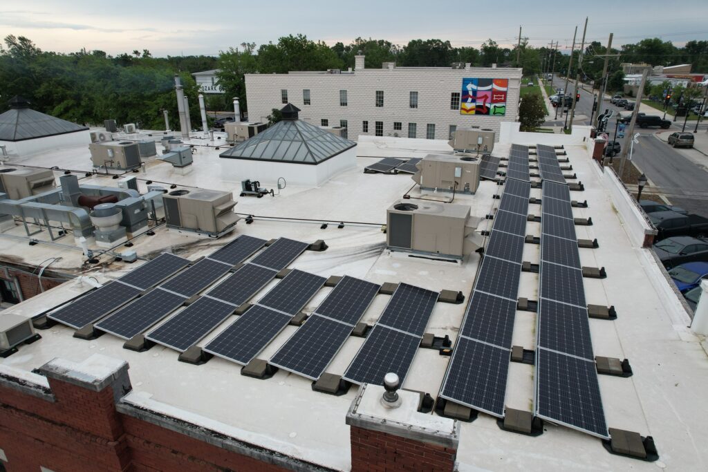 Onyx Coffee solar panels