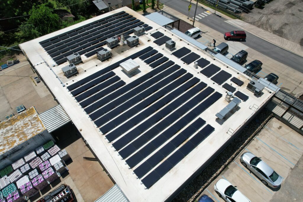 Food bank go solar in Fort Smith AR